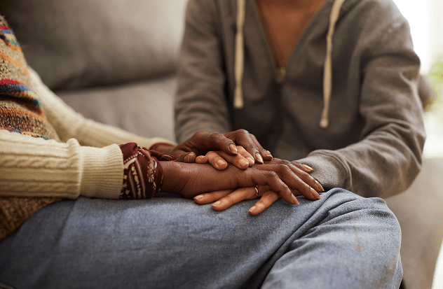 people supporting people through tough times.